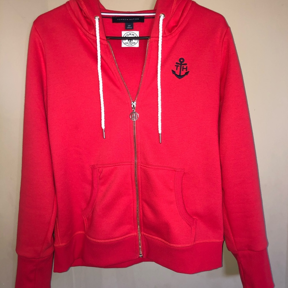Red Tommy Hilfiger Jacket
